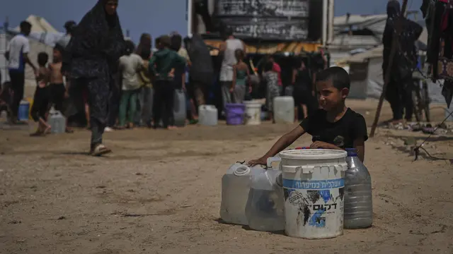 Separah Kelaparan, Krisis Air Hantam Gaza