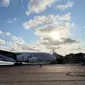 Pesawat terbesar di dunia, Airbus A380-800 resmi mendarat di Bandara I Gusti Ngurah Rai, Bali (dok: AP I)