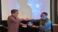 PT Yuanta Sekuritas Indonesia resmi meluncurkan aplikasi trading online YSinvest, Selasa (28/2/2023). (Foto: Liputan6.com/Elga N)
