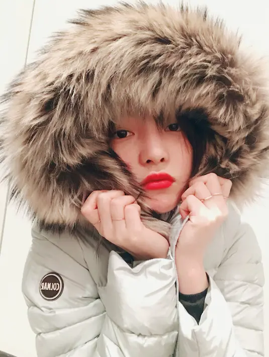 Goo Hara dipilih untuk menyanyikan On A Good Day, lantaran ia dinilai punya suara yang bersih dan cocok untuk menyanyikan lagu tersebut. (Foto: instagram.com/koohara__)