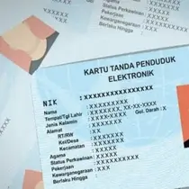 Ilustrasi e-KTP (Istimewa)