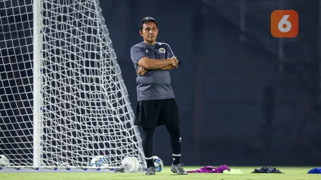 Pelatih Timnas Indonesia U-17 Bima Sakti