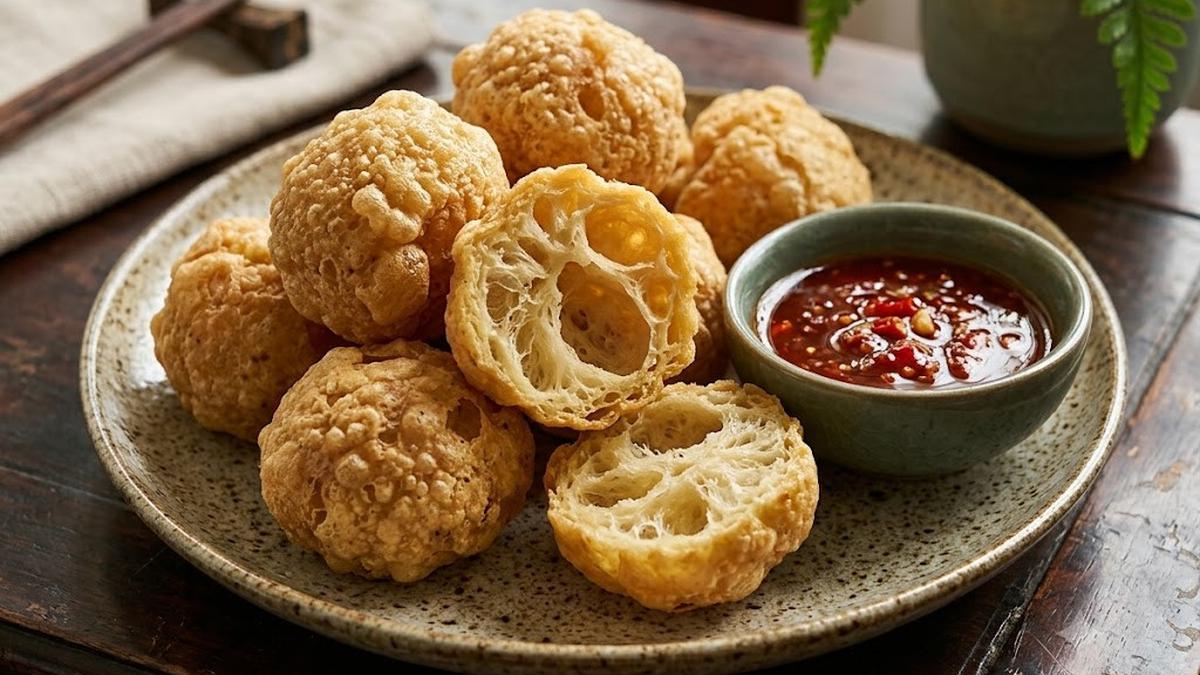 Cara Membuat Bakso Goreng Kopong ala Restoran Chinese Food, Renyah di Luar dan Berongga di Dalam