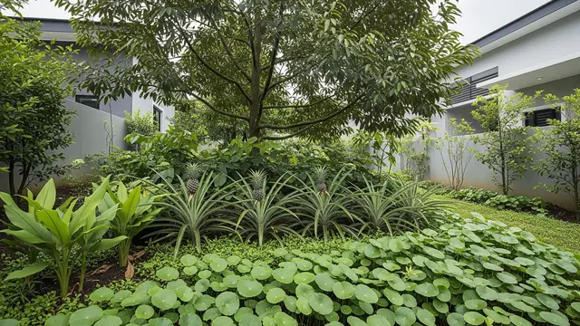 Konsep Kebun Buah Mini Edible Garden