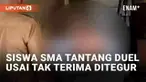 Aksi memprihatinkan kembali terjadi di lingkungan pendidikan. Seorang siswa SMA di Barito Selatan, Kalteng viral usai menantang guru berkelahi. Emosinya memuncak usai sang guru menegur dirinya agar merapikan seragam yang dipakai.