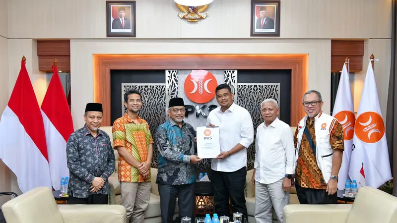 Partai Keadilan Sejahtera (PKS) resmi memberikan surat rekomendasi atau dukungan untuk Wali Kota Medan Bobby Nasution sebagai Bakal Calon Gubernur Sumatera Utara.