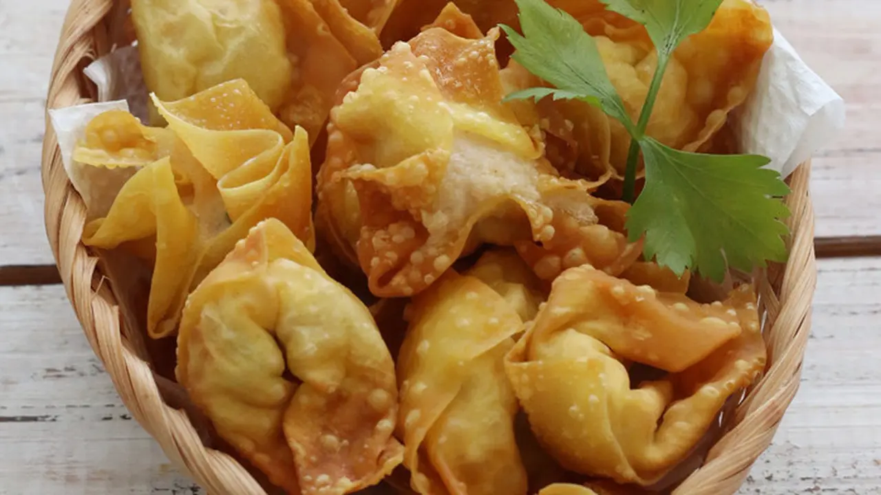 pangsit aci goreng