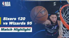 Berita video highlights NBA Playoffs, pertandingan antara Philadelphia 76ers melawan Washington Wizards, Kamis (27/5/2021) WIB.