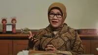 Kepala Bappeda DKI Jakarta Tuty Kusumawati saat berbincang dengan Liputan6.com di Balai Kota Jakarta, Jumat (13/5/2016). (Liputan6.com/Gempur Muhammad Surya)