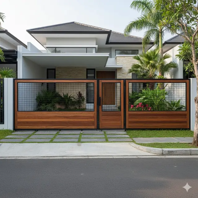 7 Model Pagar Besi Wiremesh 2025 yang Elegan, Kuat, dan Cocok untuk Hunian Modern