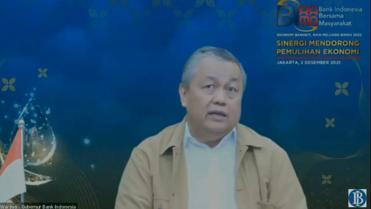 Gubernur Bank Indonesia (BI) Perry Warjiyo