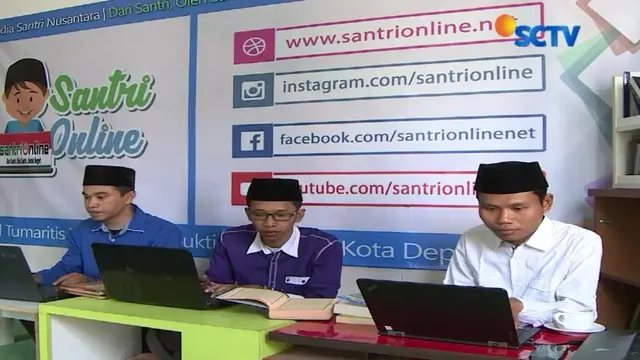 Santri Online sudah memiliki ratusan ribu netizen dari dalam dan luar negeri.