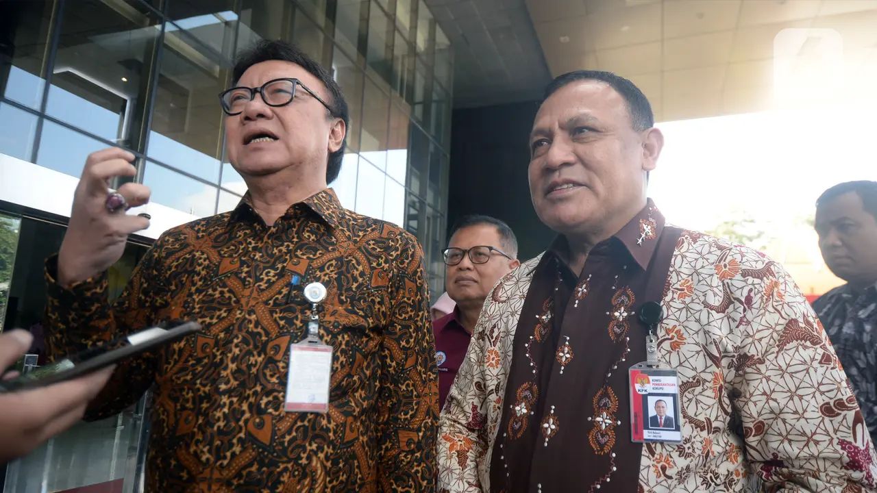 Datangi KPK, Tjahjo Kumolo Bahas Strategi Nasional Pencegahan Korupsi