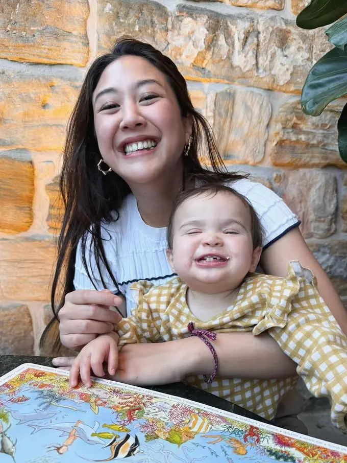 Sherina Munaf Kala Bermain Bersama Keponakan Bulenya