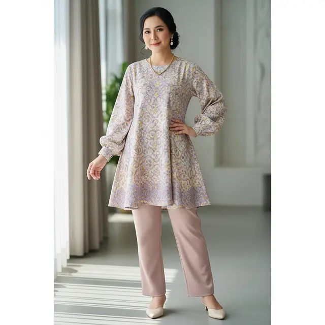 Model Celana Panjang Wanita Kekinian untuk Lebaran 2026 (Image by Gemini AI)
