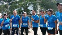 Penyelenggaraan Pocari Sweat Run Indonesia 2021. (Muhammad Faqih/Bola.com)