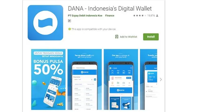 6 Aplikasi Dompet Digital