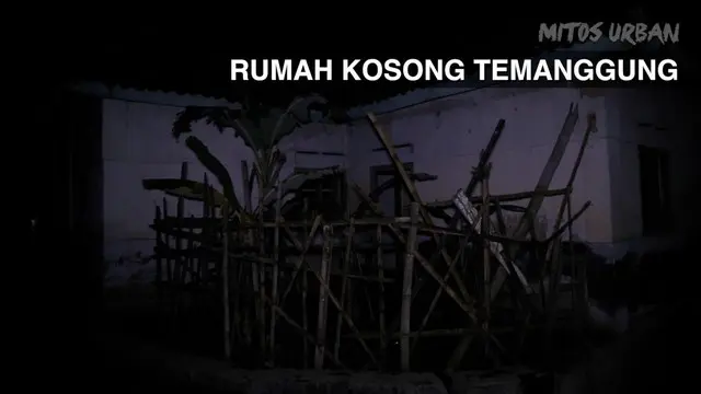 Sebuah rumah yang kini menjadi gudang pupuk di kawasan Temanggung, Jawa Tengah berubah menjadi angker. 