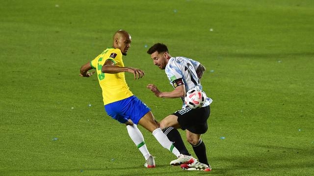 FOTO: Brasil Tahan Langkah Argentina Melaju ke Piala Dunia 2022