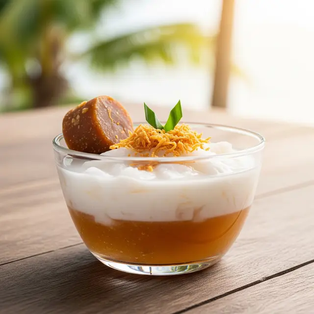 Smoothie Air Kelapa Kurma (Gemini AI)