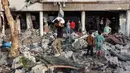 Blokade bantuan oleh Israel semakin memperparah krisis kemanusiaan di Gaza yang sudah berada di ambang kehancuran total. (Omar AL-QATTAA/AFP)