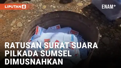 VIDEO: KPU Pali Musnahkan Ratusan Surat Suara Pilkada Sumssel dan Kabupaten Pali