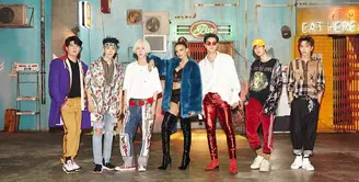 Baru-baru ini Super Junior baru saja comeback di dunia musik K-pop dengan merils single terbaru yang berjudul Lo Siento. Single terbaru mereka ini mempunyai nuansa musik latin. (Foto: instagram.com/superjunior)