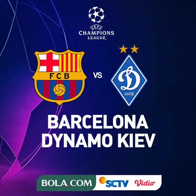 Liga Champions - Barcelona Vs Dynamo Kiev