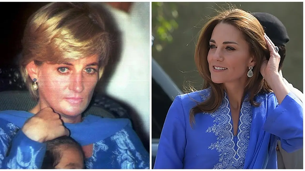 Putri Diana-Kate Middleton