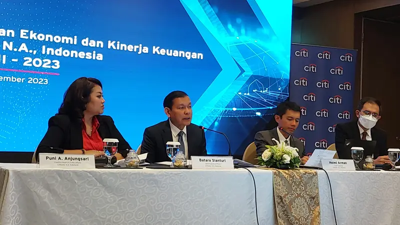 Bank Citi Indonesia berhasil mencatatkan keuntungan sebesar Rp 1,7 triliun di kuartal III-2023