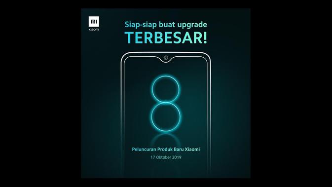 Poster peluncuran Redmi Note 8. Kredit: Akun Twitter Redmi Indonesia