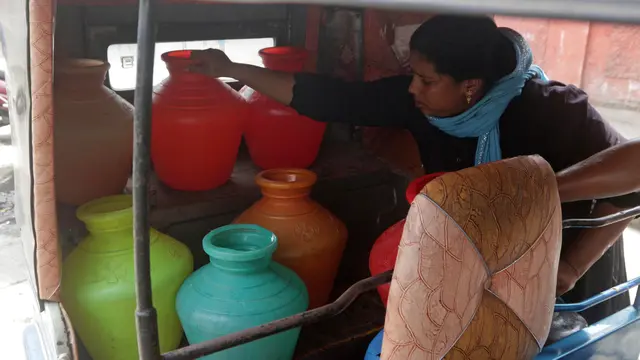 Kekeringan, India Dilanda Krisis Air parah
