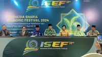 Kemenag bersama BI, Baznas, dan BWI menggelar konferensi internasional ISEF 2024 dengan mengusung tema "Tatanan Global Zakat-Wakaf Baru: Komunitas Global yang Bersatu Berdasarkan Keadilan, Kasih Sayang, dan Kesejahteraan Bersama". (Liputan6.com/Hisyam Adyatma)