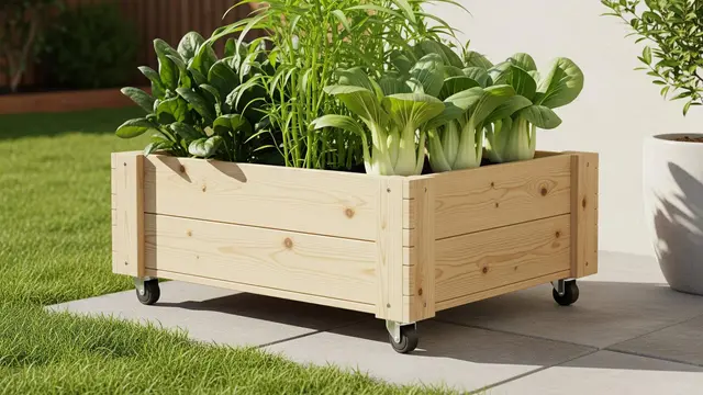 Ide Kebun Sayur Mini dengan Bedeng Kecil di Pojok Halaman