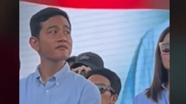Kaesang Pangarep Pamer Kaus Pecinta Samsul Indonesia, Wajah Pasrah Gibran Rakabuming Jadi Sorotan