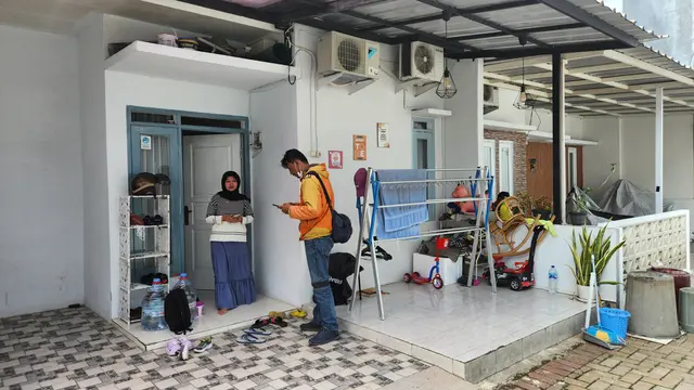 Lokasi pencurian perhiasan milik korban di Perumahan Griya Amanah 4, Cilodong, Depok. (Liputan6.com/Dicky Agung Prihanto)