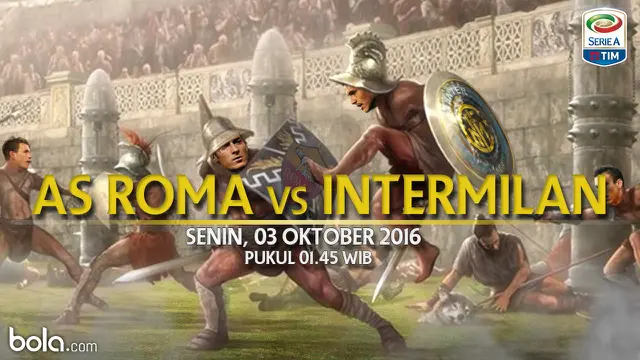Serie A_AS Roma vs Inter Milan_Pemain (Bola.com/Adreanus TItus)