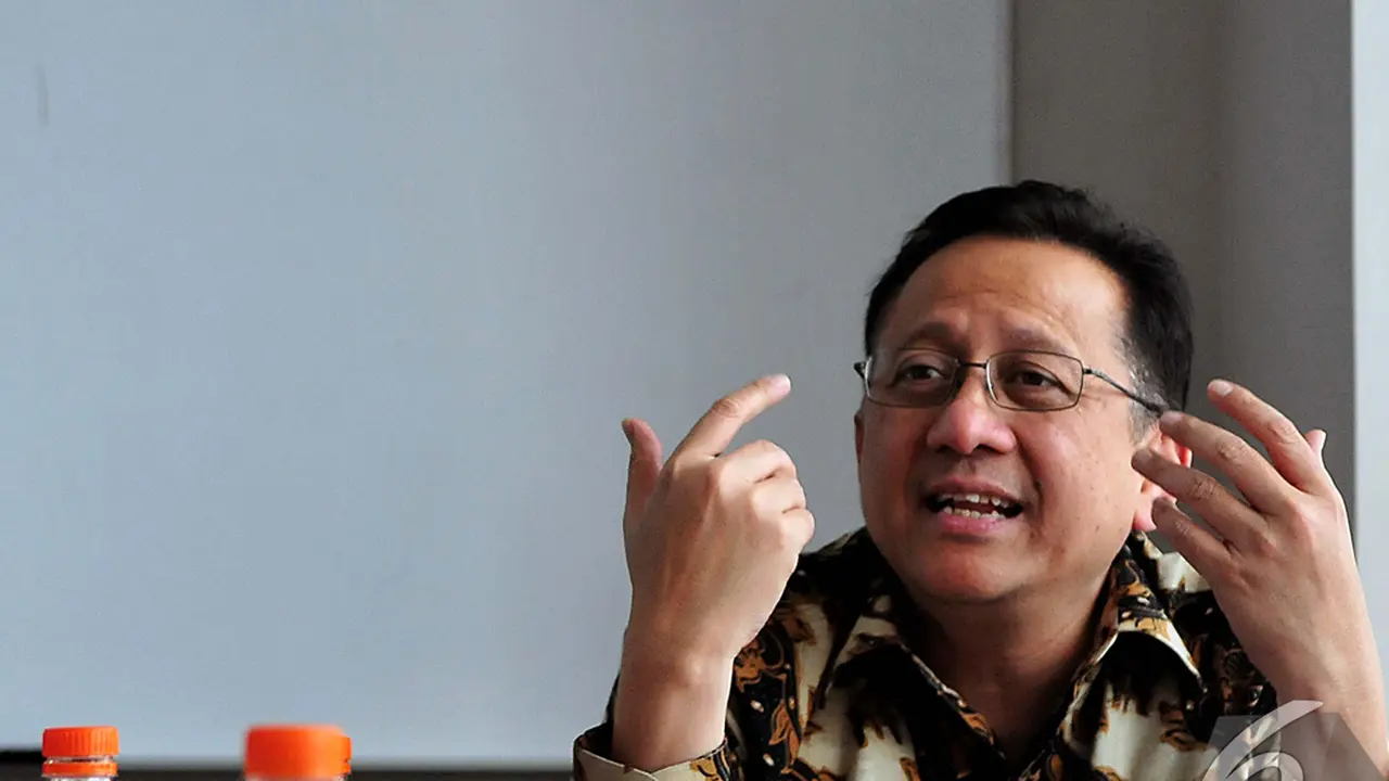 Ketua DPD Irman Gusman Sambangi Markas Liputan6.com
