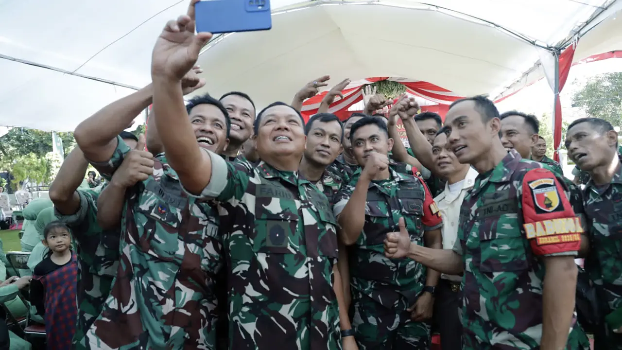 Pangdam V Brawijaya, Mayjen TNI Farid Makruf