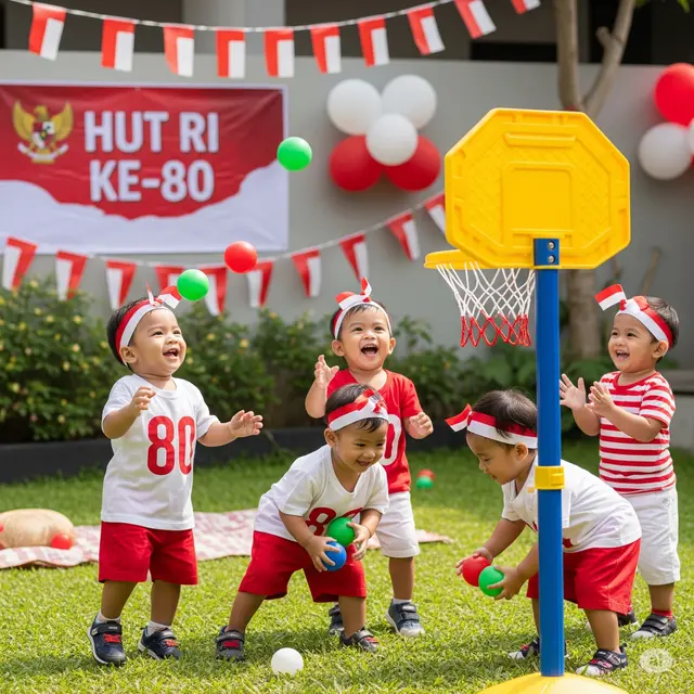 Lomba 17 Agustus Anak Balita Terfavorit