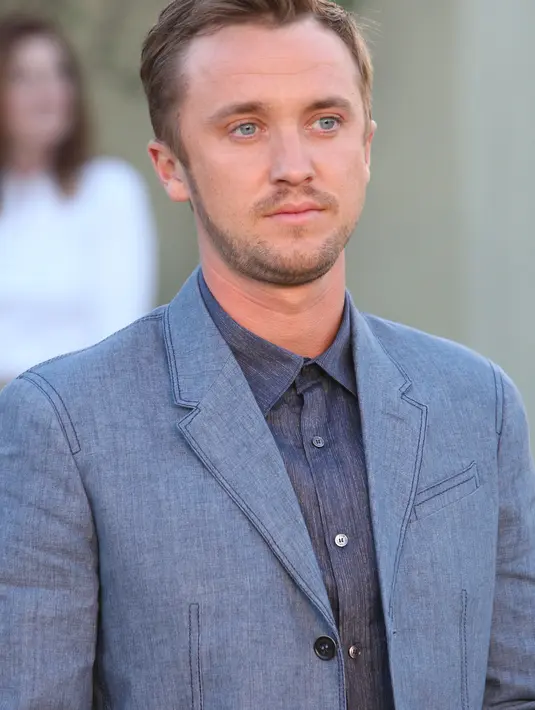 Nama Tom Felton melejit ketika memerankan karakter cowok berambut pirang yang tak lain adalah musuh bebuyutan dari Harry Potter, yaitu Draco Malfoy. (AFP/Bintang.com)