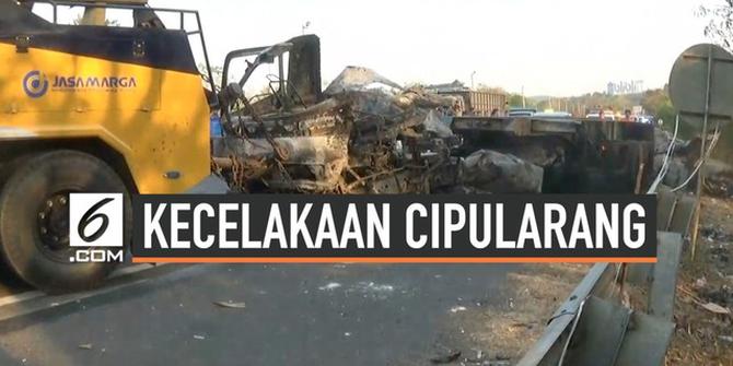 VIDEO: Lagi, Tabrakan Beruntun di Tol Cipularang