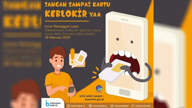 Registrasi Kartu Prabayar (Dok. IndonesiaBaik.id)