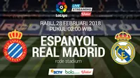 La Liga_Espanyol Vs Real Madrid (Bola.com/Adreanus Titus)