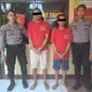 Polisi tangkap seorang pemuda yang mengedarkan hexymer di kalangan anak muda di Pemalang. (Foto: Liputan6.com/Humas Polres Pemalang)