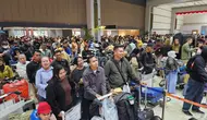 Imbas Abu Vulkanik Anak Krakatau, 209 Penerbangan di Bandara Soetta Dibatalkan