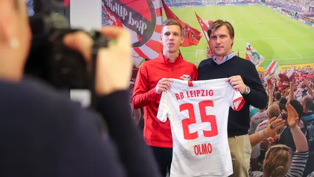 Gelandang Incaran AC Milan Dani Olmo Resmi Gabung RB Leipzig