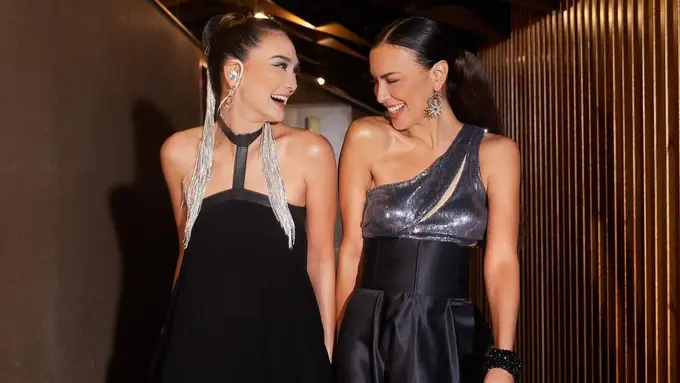 6 Potret Luna Maya dan Sophia Latjuba, Kompak Sesama Mantan Ariel NOAH