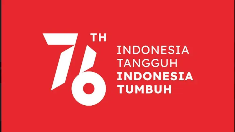 Tema HUT ke-76 RI pada 2021 ini adalah Indonesia Tangguh, Indonesia Tumbuh.