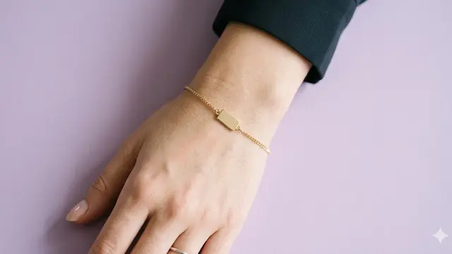 Model Gelang Emas Rantai Kecil Kekinian untuk Anak Muda. Gemini